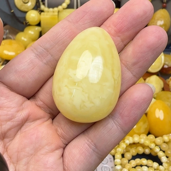 蜜蜡颈饰未镶嵌天然蜜蜡