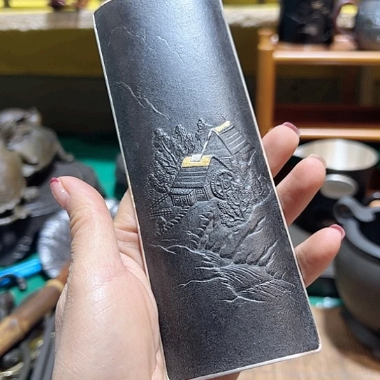 铁中古工艺品摆件
