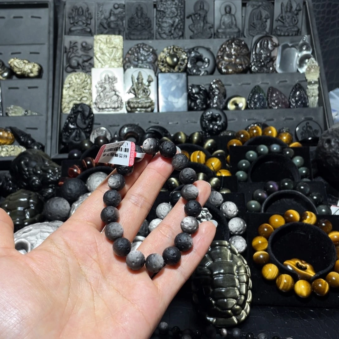 瑞***光黑曜岩未镶嵌珠宝奇石