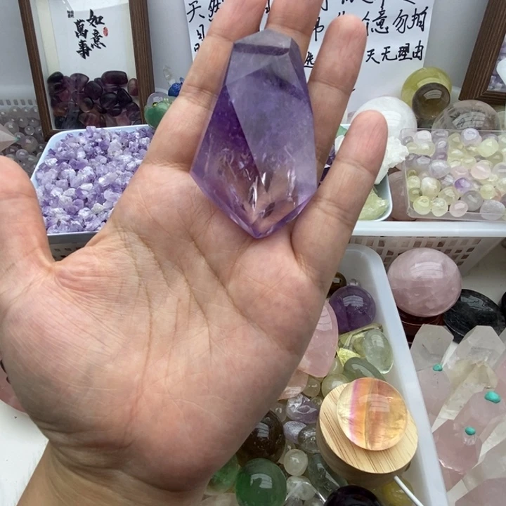 水晶珠宝半成品未镶嵌四*9号