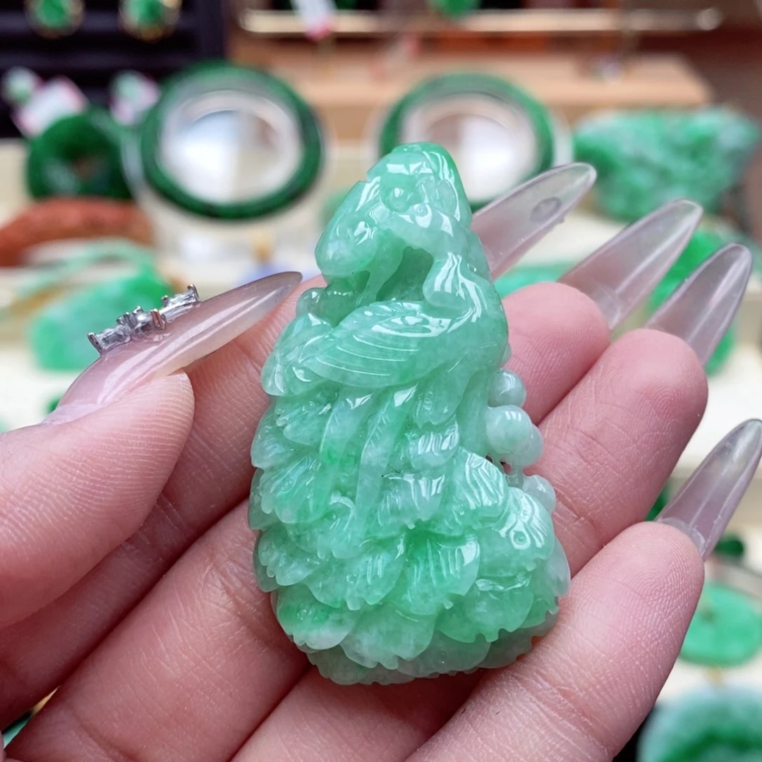 颈饰未镶嵌翡翠翡翠吊坠