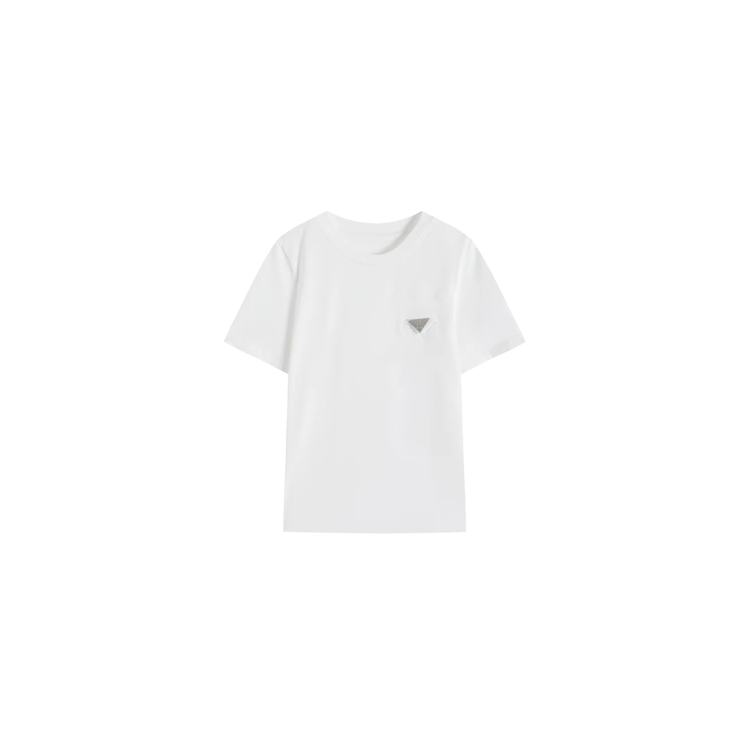 简约舒适气质圆领短袖T恤2568606