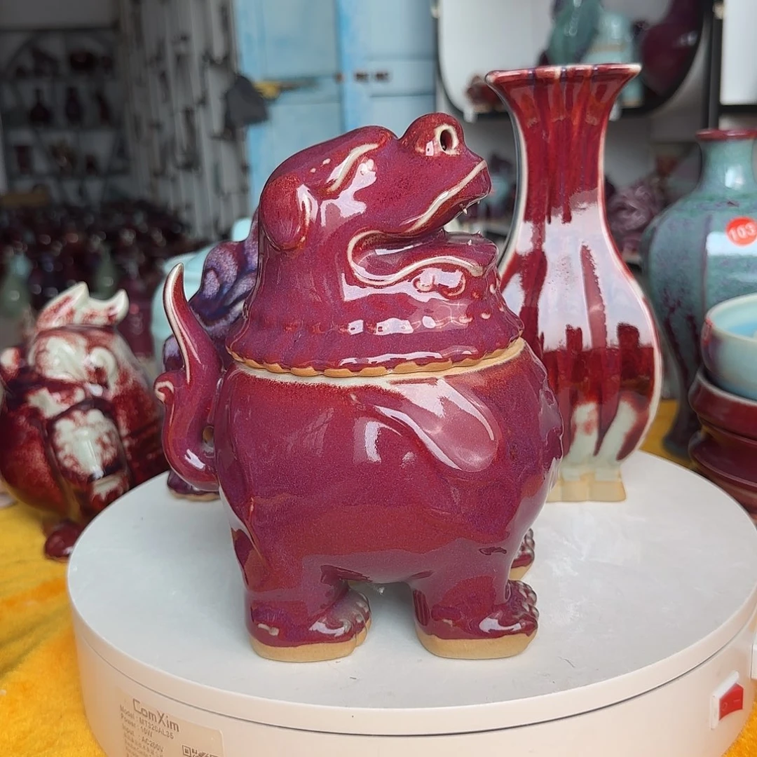 摆件郑家钧窑摆件