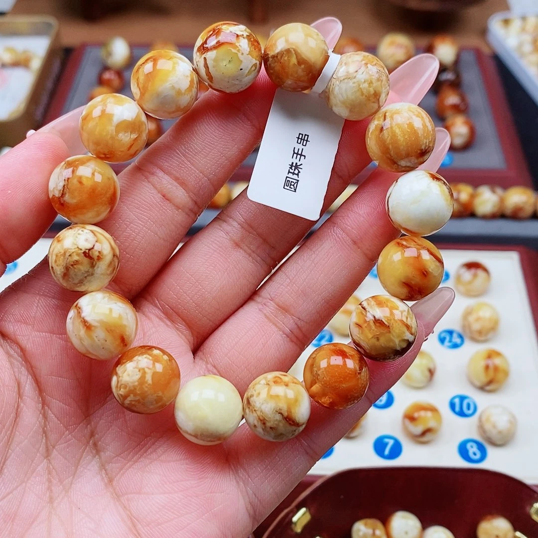 琥珀未镶嵌裸石蜜蜡