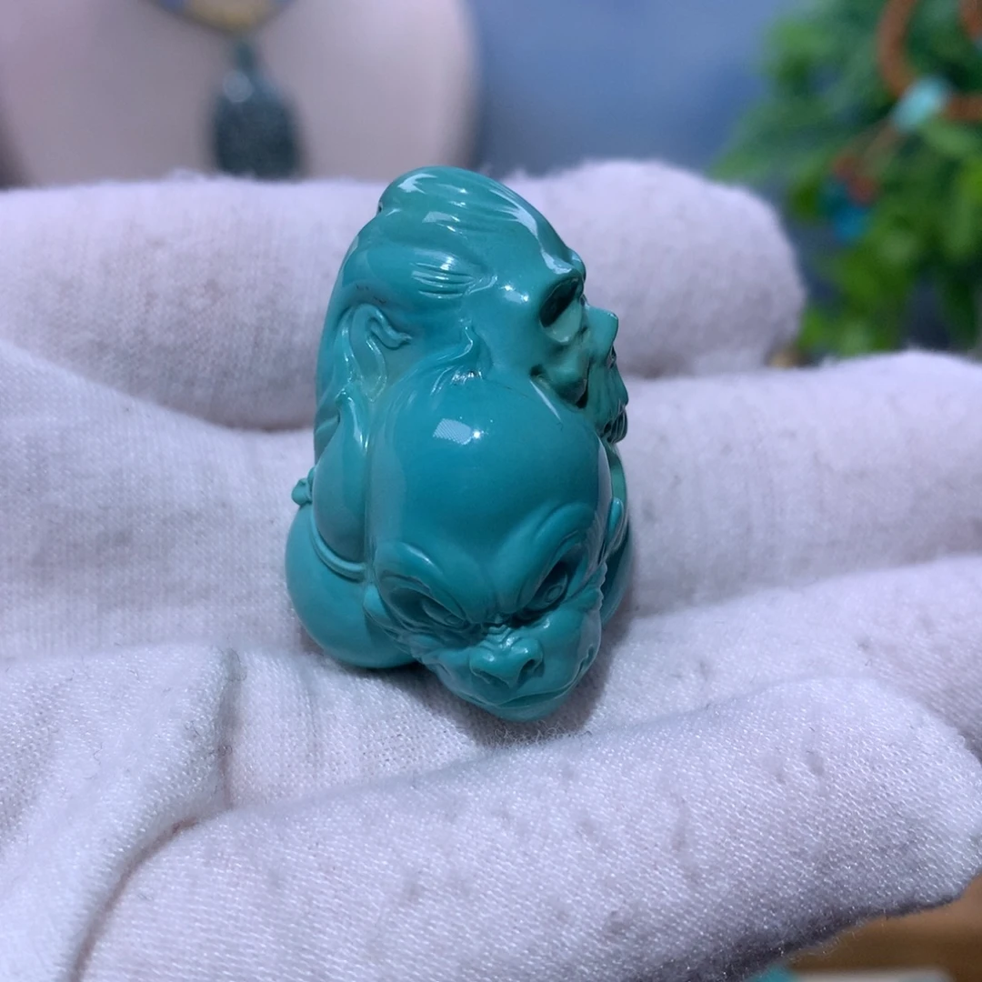 乐***乐绿松石未镶嵌珠宝奇石121