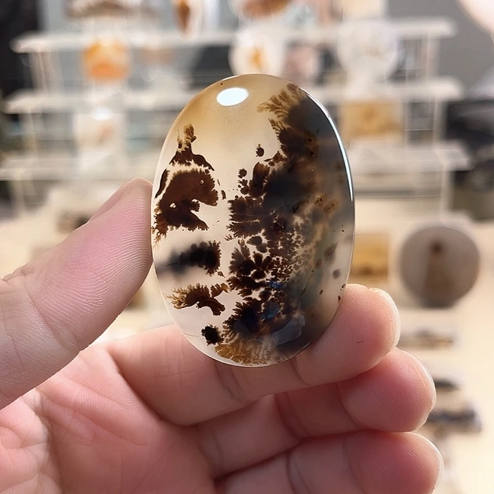 玛瑙/玉髓未镶嵌吊坠(不含链)