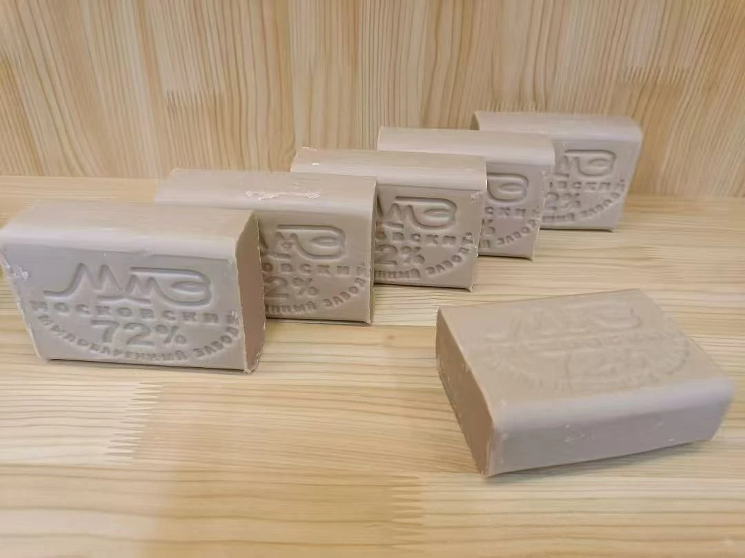 俄罗斯老肥皂 动物油脂 去污力强（家庭必备）200克一块