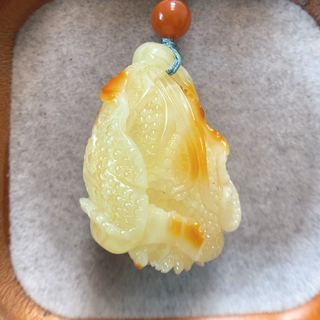 未镶嵌项链蜜蜡蜜蜡吊坠