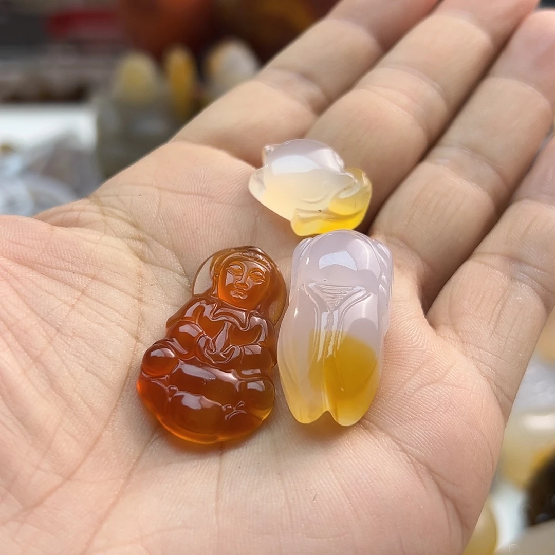 玛瑙/玉髓未镶嵌颈饰