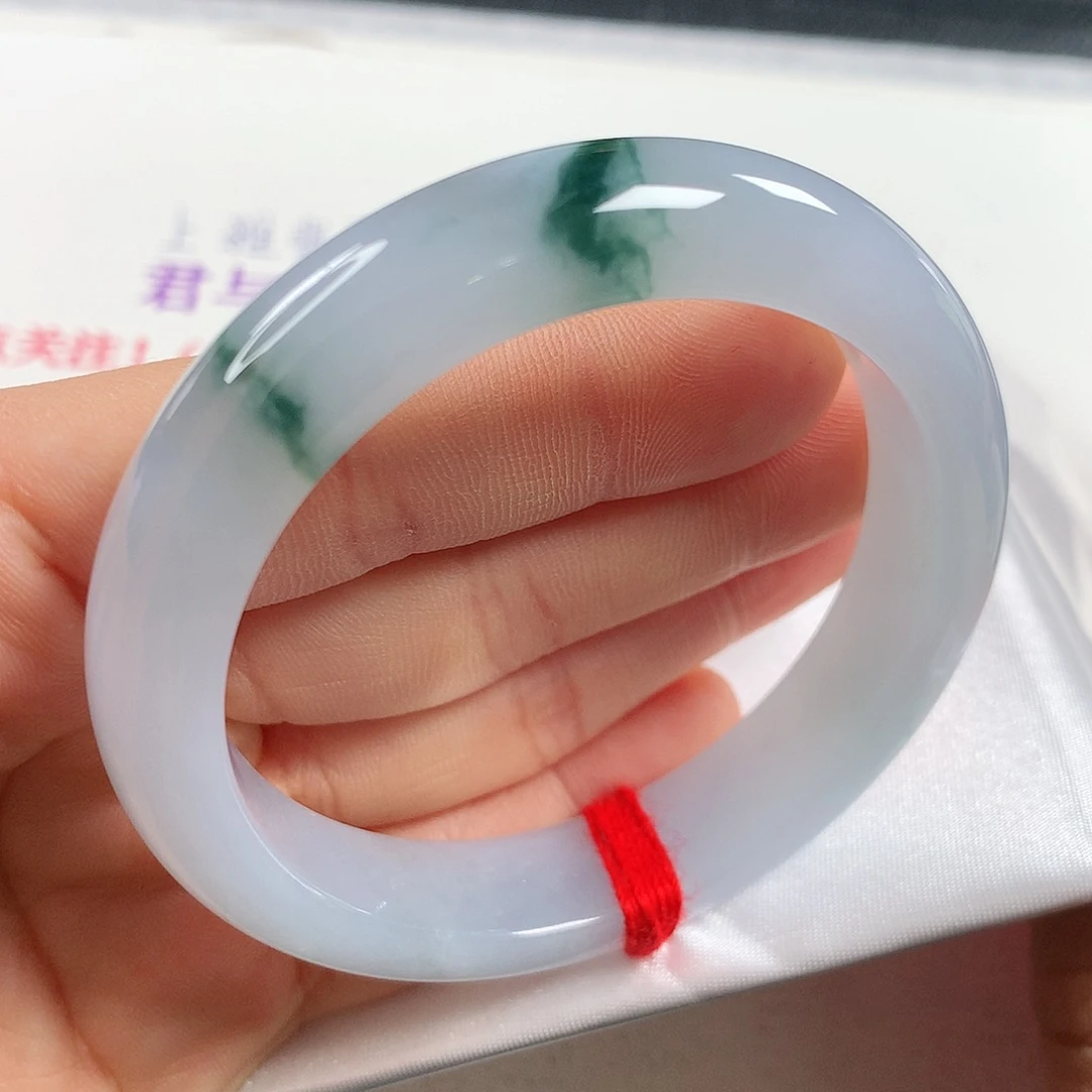 翡翠手镯未镶嵌 正圈①②⑨
