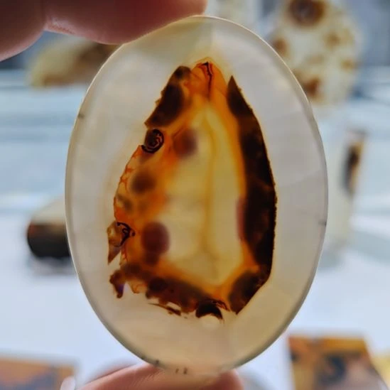 玛瑙/玉髓未镶嵌吊坠(不含链)50号