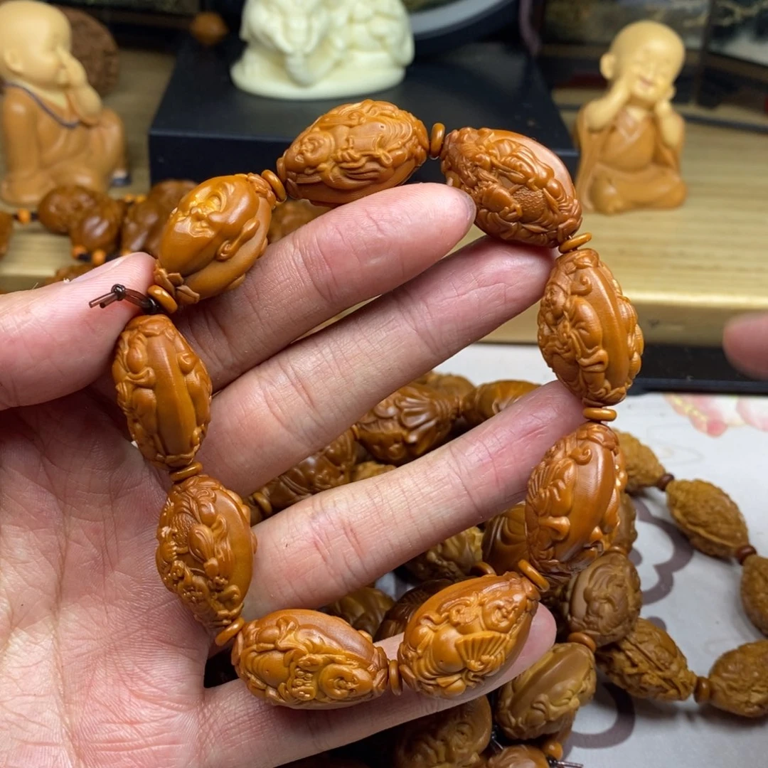 橄榄核手串/手链橄榄核雕工艺手串