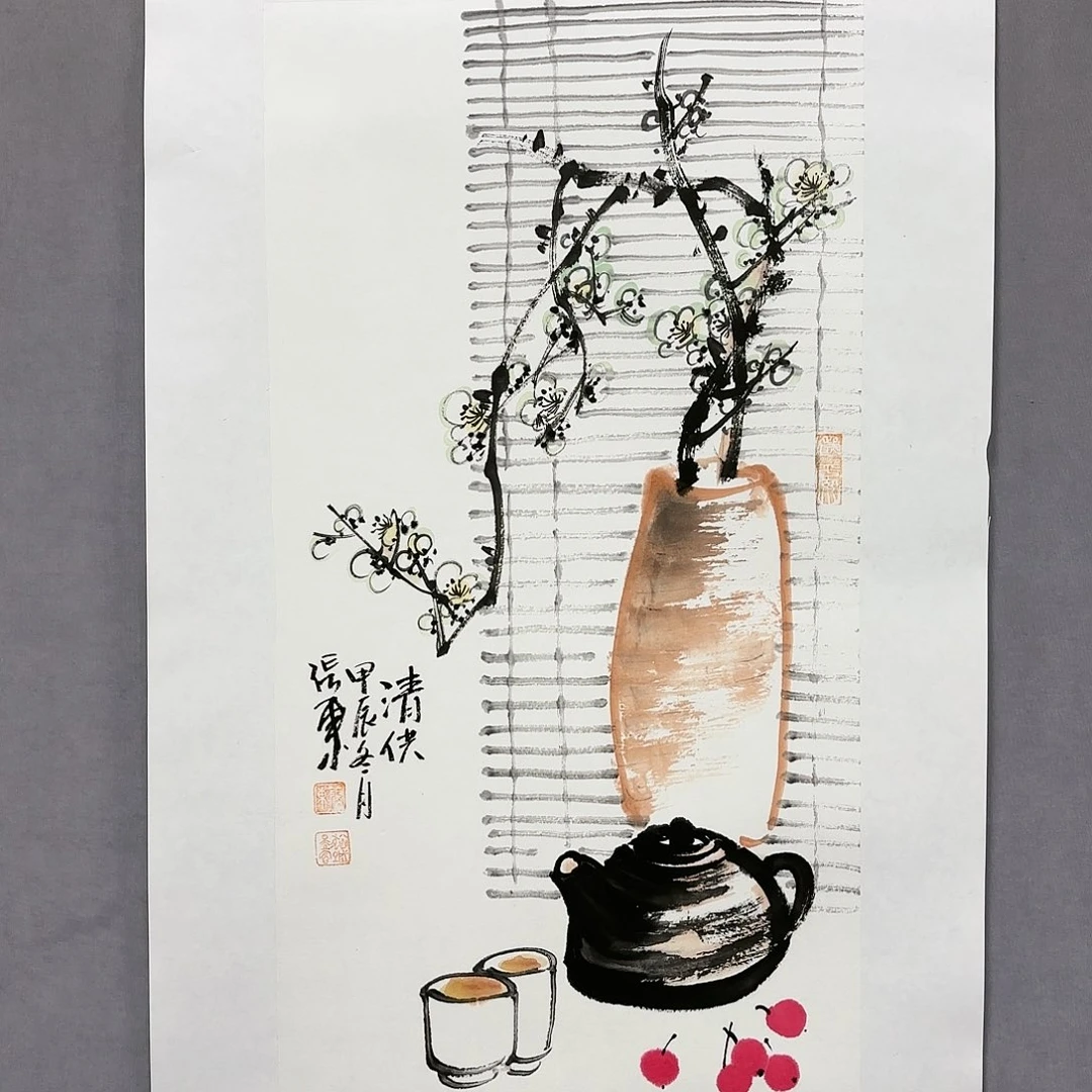 国画国画纯手绘作品请放心去藏