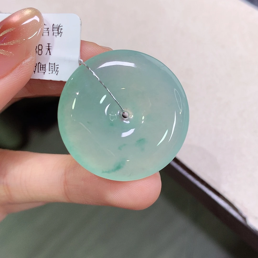 翡翠未镶嵌颈饰29.7-5.8