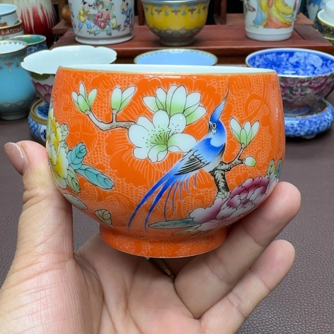 瓷片景德镇仿古手工制作精品展示