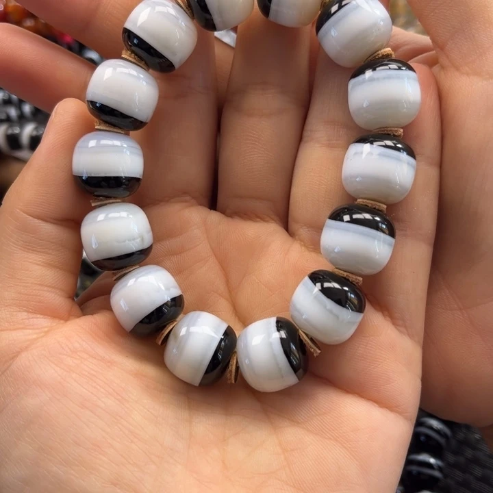 玛瑙/玉髓未镶嵌手链