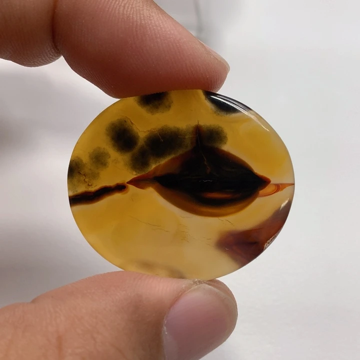 玛瑙/玉髓颈饰未镶嵌左***9