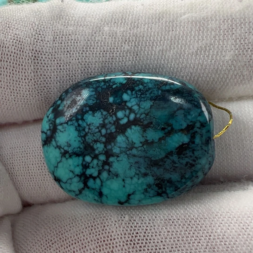 未镶嵌绿松石随形19.7mm