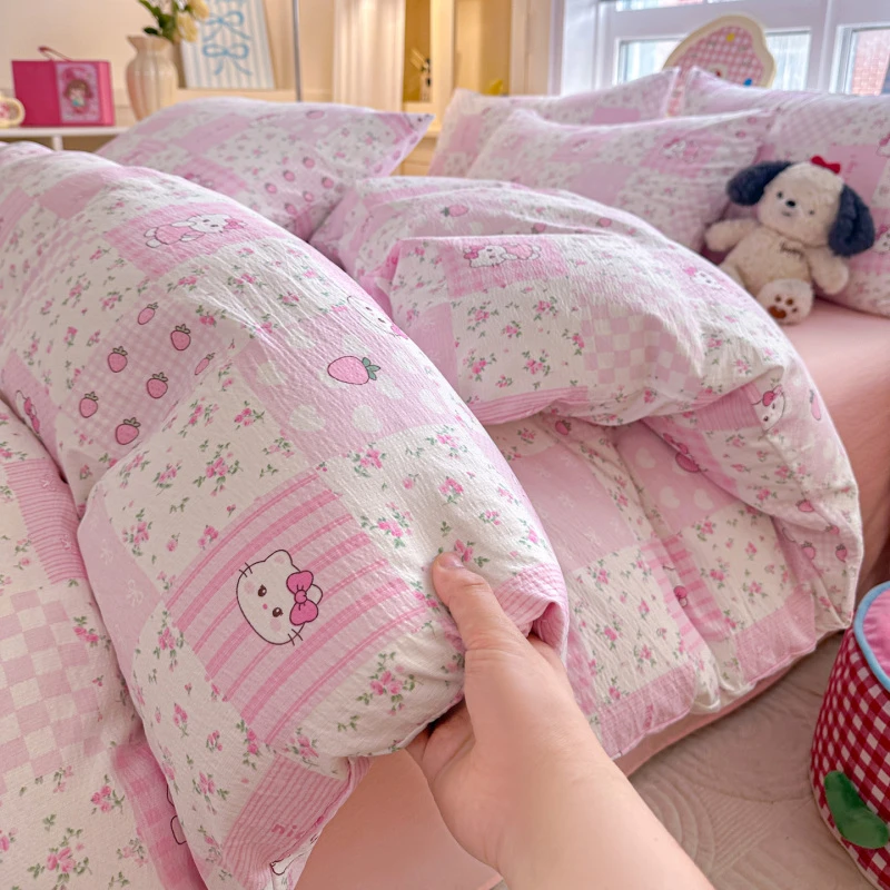 2025新款a类母婴级纯棉被套单件1.5m单人宿舍全棉被罩双人200x230