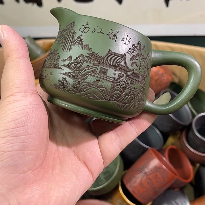 茶杯紫砂全手工紫砂主人杯