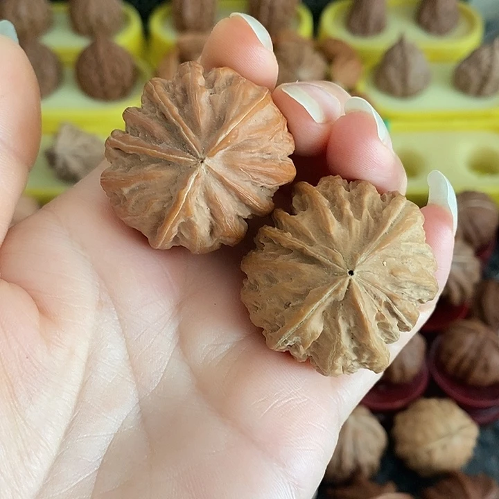 文玩核桃把件球连