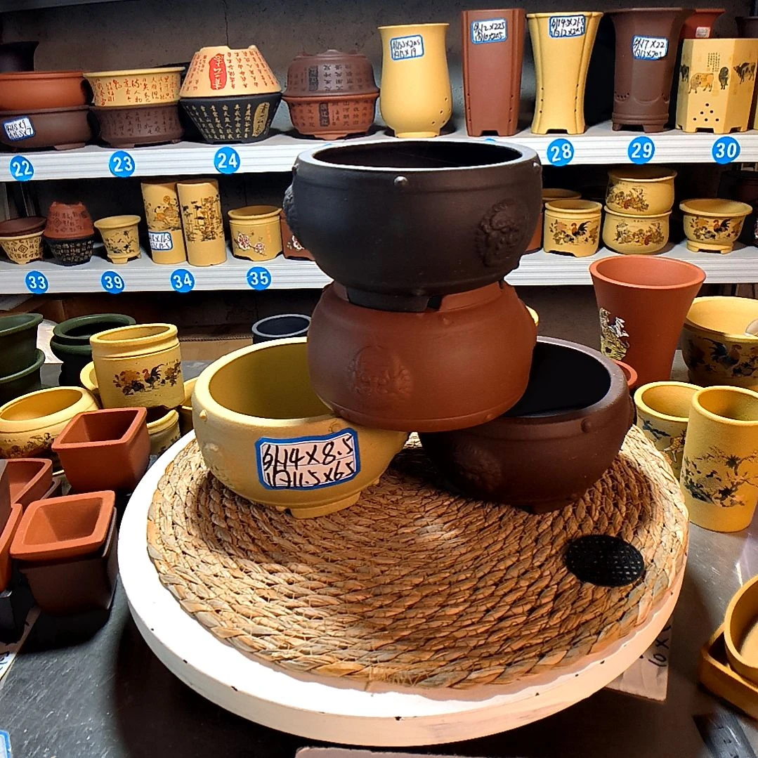 宜兴紫砂紫砂花盆