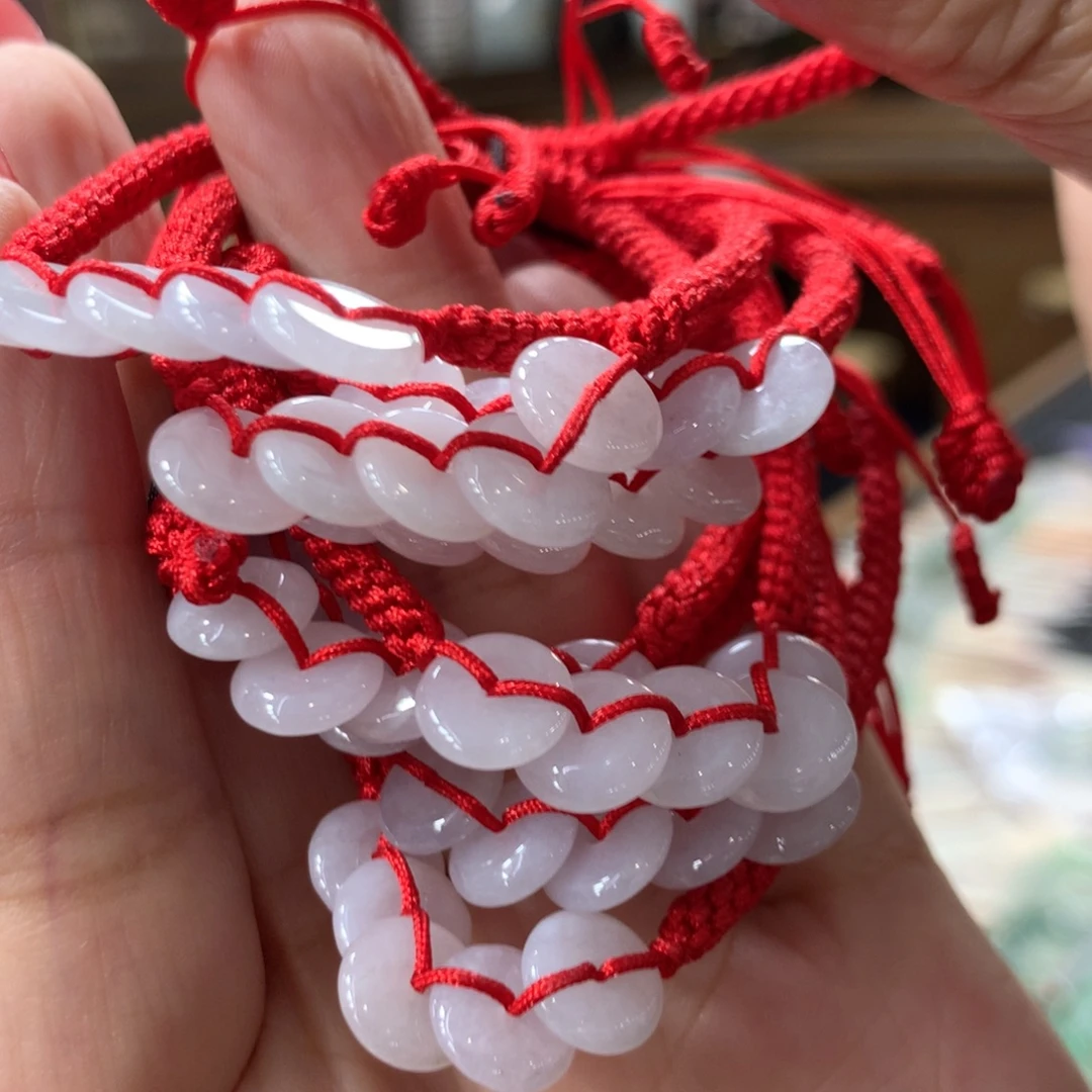 翡翠未镶嵌手链翡翠