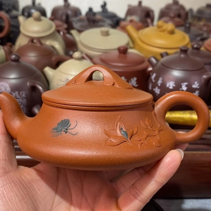 紫砂茶壶微瑕处理一把