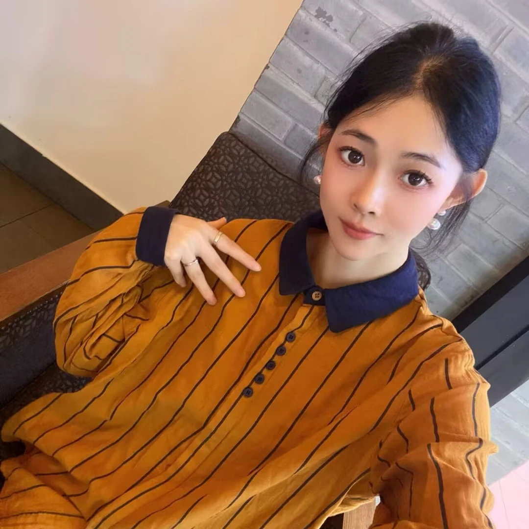[衬衫合集]宽松秋冬新款打底纯棉长袖衬衫女（151--200）