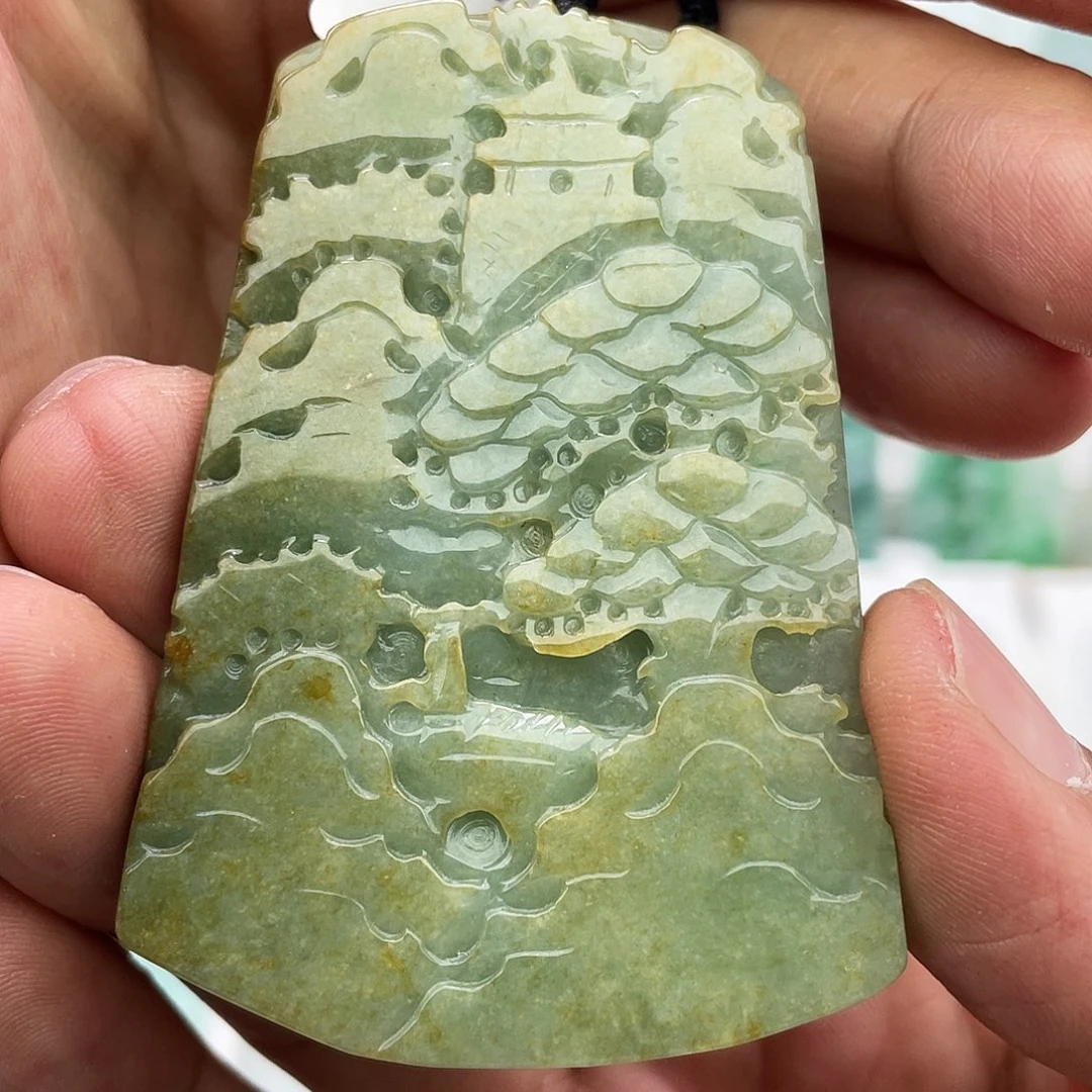 颈饰未镶嵌翡翠翡翠