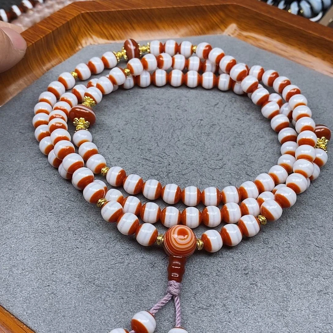 玛瑙/玉髓未镶嵌手链