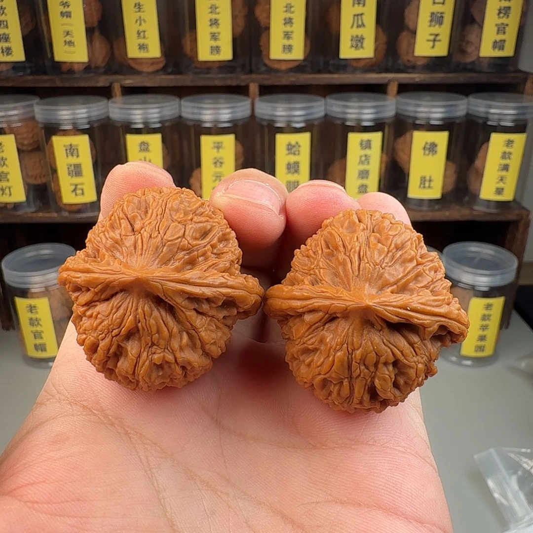 文玩核桃手串42水龙核桃