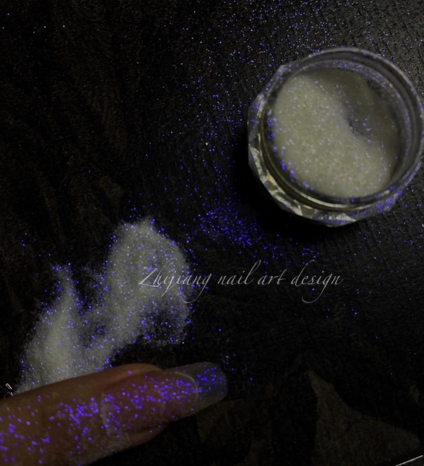 FOXFINGER指匠豆汤 强推百搭常用美甲偏光粉金色蓝紫 金色微纱粉