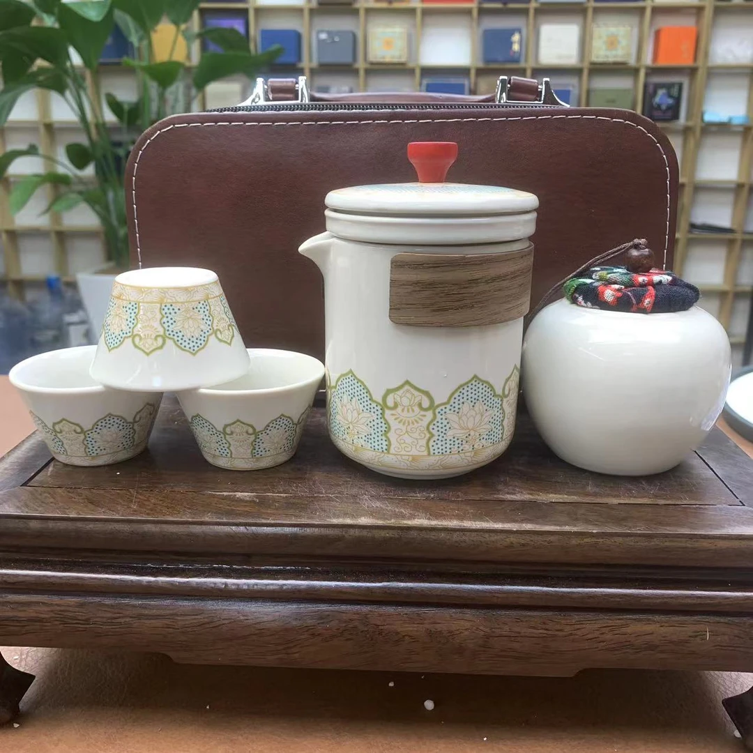 木把宝相花+茶叶罐-ZH653（众）