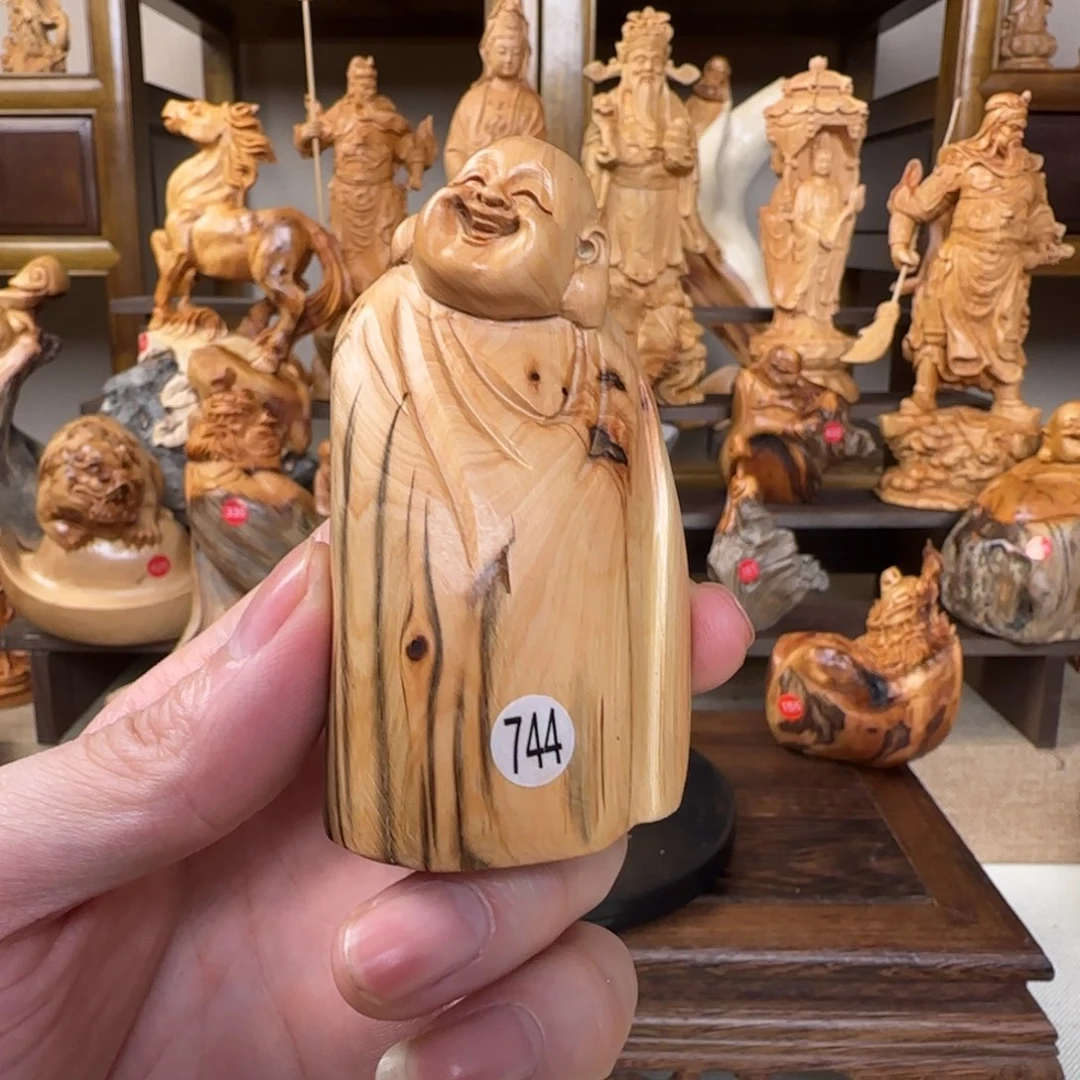 崖柏小木匠艺雕一物一拍