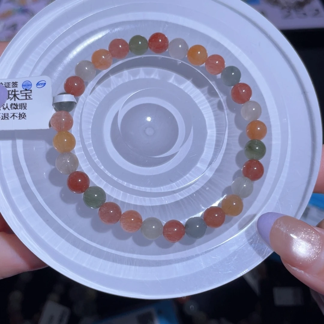 水晶手链未镶嵌248号多性样发6+