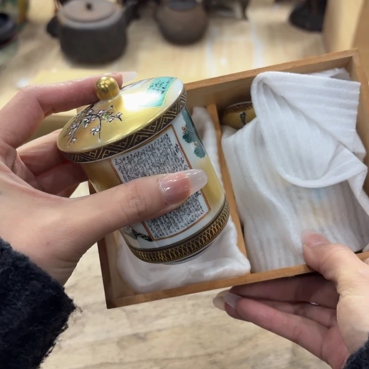 陶瓷古美术置物摆件