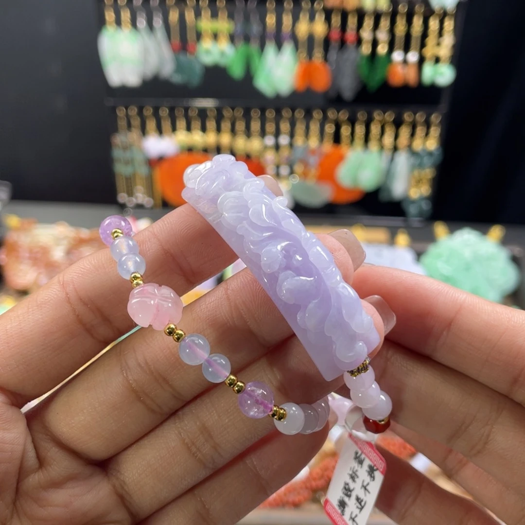 未镶嵌手链翡翠晓*代编织