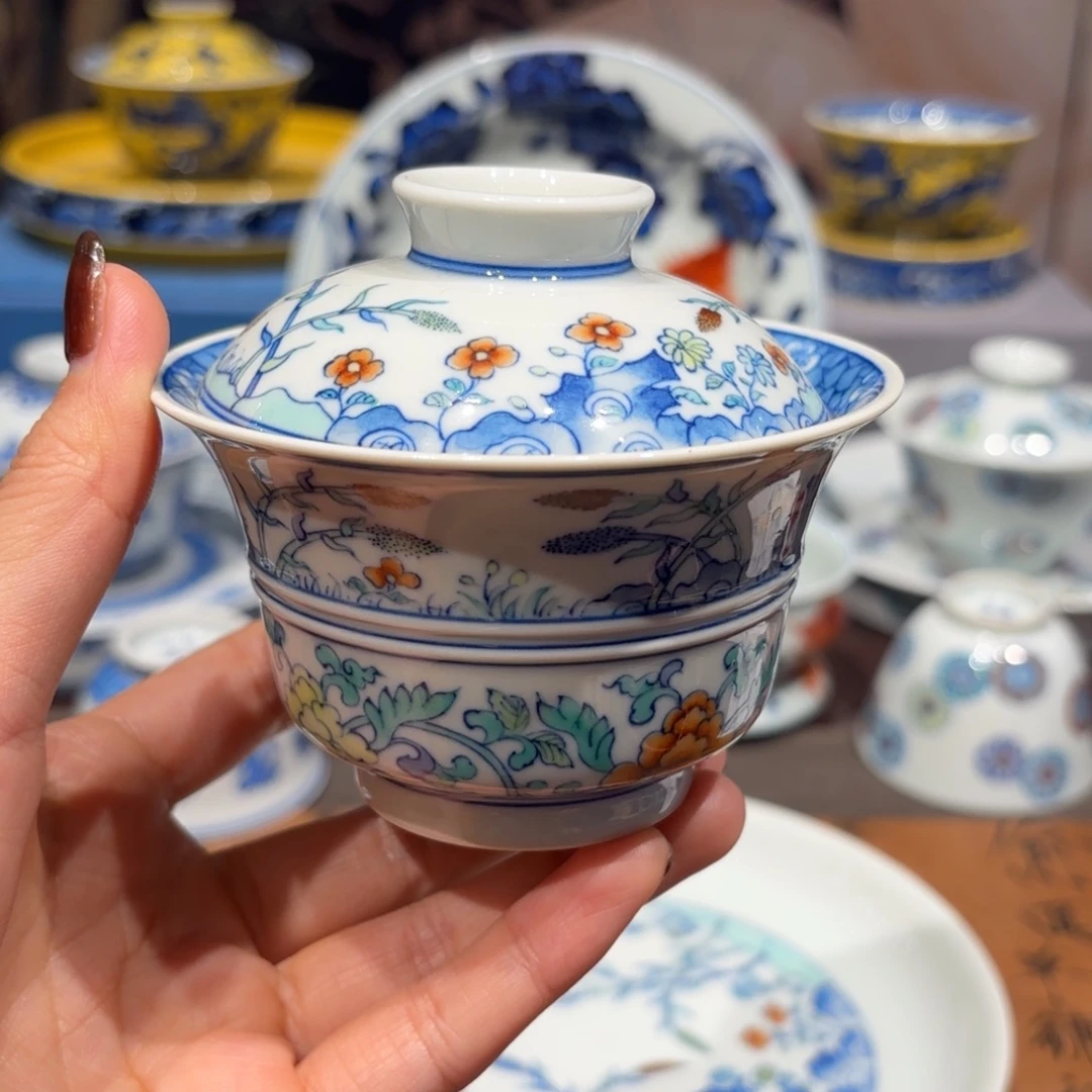 手工手绘陶瓷茶具