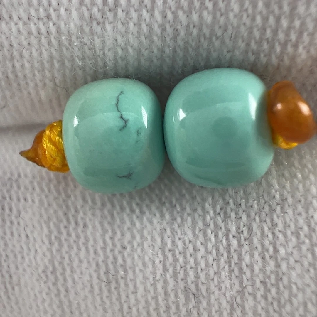 未镶嵌绿松石配饰5.8m m