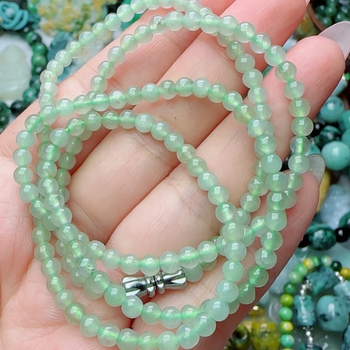 翡翠合金颈饰天然A货35