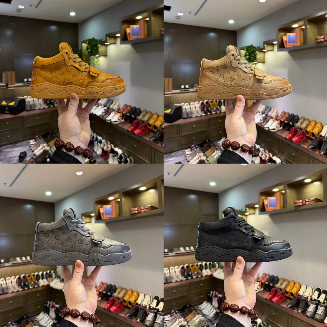 2025冬季新款单棉同款时尚百搭潮流轻奢耐磨休闲男鞋（标准码数）