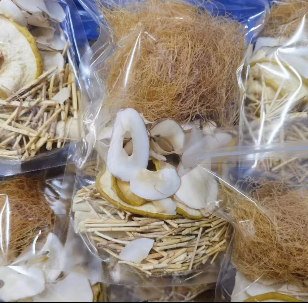 雪梨海底狗毛膏草(狗毛膏，无花果，海底椰，竹蔗干，雪梨干，茅根)