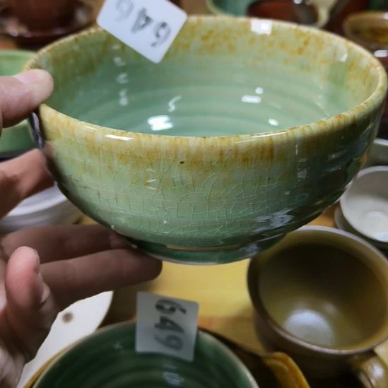 瓷片磁州窑五厂盘碗壶杯有瑕疵