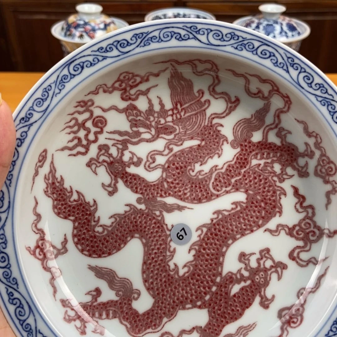 手绘现代茶具非古董