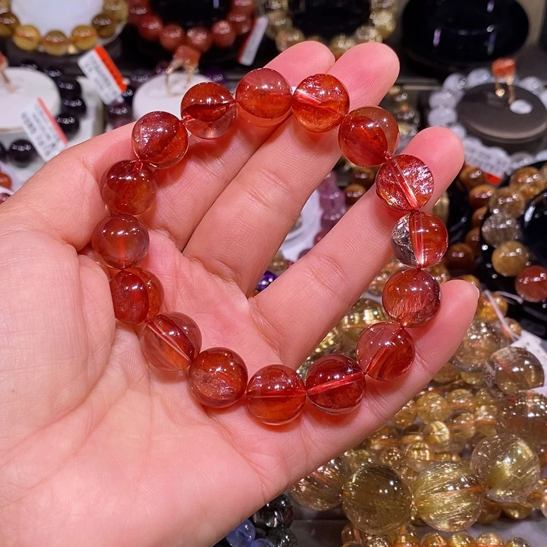 未镶嵌手链水晶胶花藏级13.5