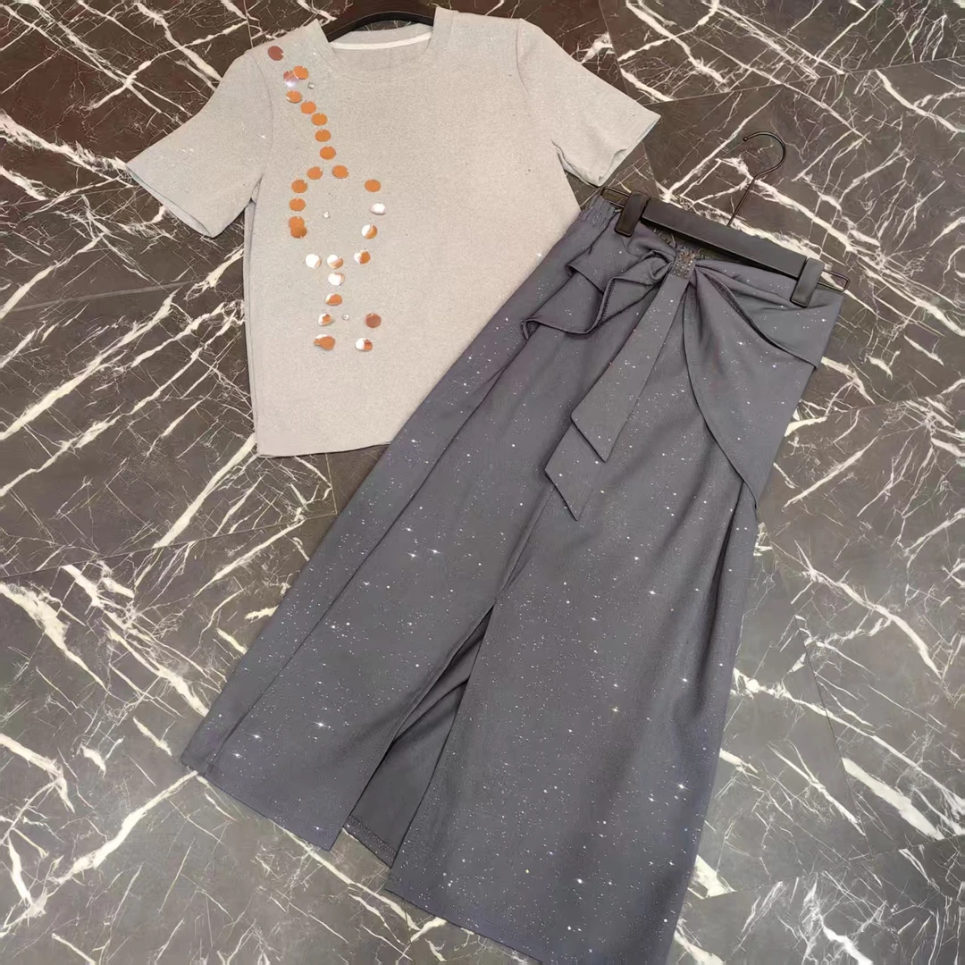 8657高奢女款时尚套装SXZY-C