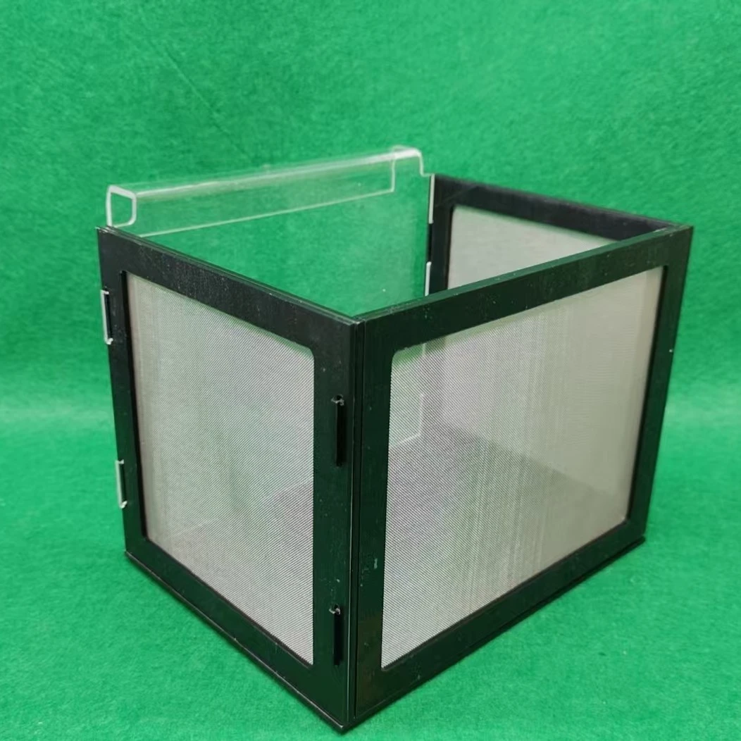 【加厚组装款】50目316不锈钢亚克力隔离盒孔雀鱼迷你鹦鹉孵化盒