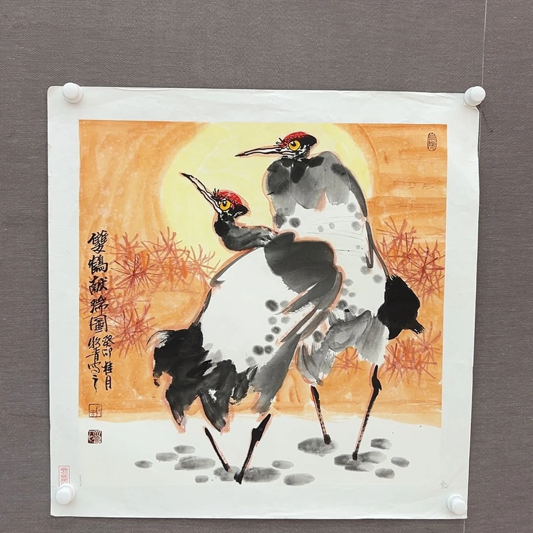 国画李希勇展览原作