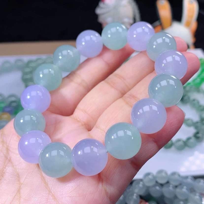 【闪购商品】翡翠手链未镶嵌翡翠卡14